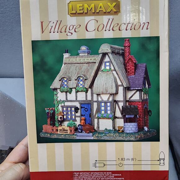 RARE LEMAX‎ CADDINGTON VILLAGE The Cheshire Cottage 2011 NIB - Picture 2 of 7
